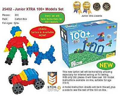 Junior Xtra 100+ Models Set
