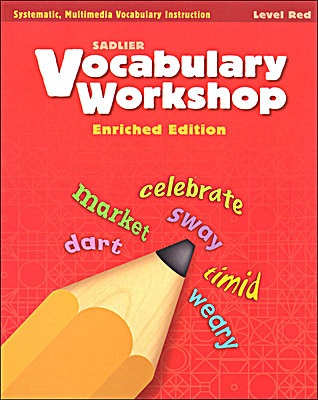 Vocabulary Workshop, Enriched Edition Student Edition Level Red, Grade 1 