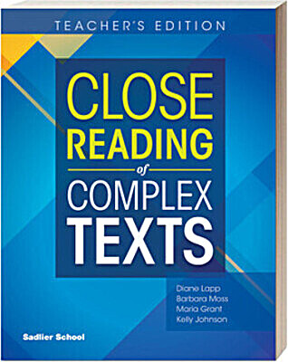 Close Reading of Complex Texts Teacher's Edition Grade 5