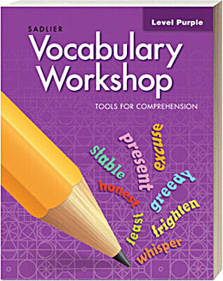 Vocabulary Workshop, Enriched Edition Student Edition Level Purple, Grade 2 