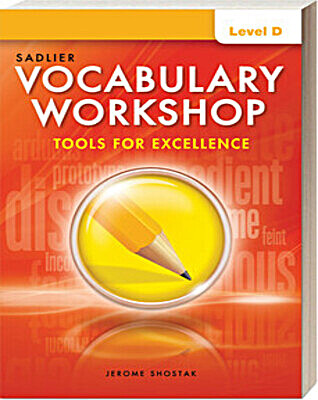 Vocabulary Workshop Enriched Student's Edition Grade 9, Level D